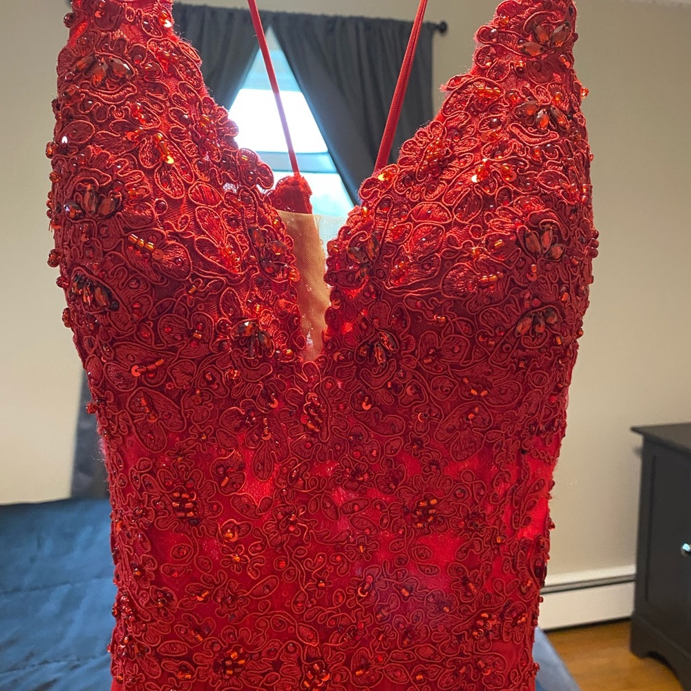 Beautiful Red Sweet 16 or Prom Dress